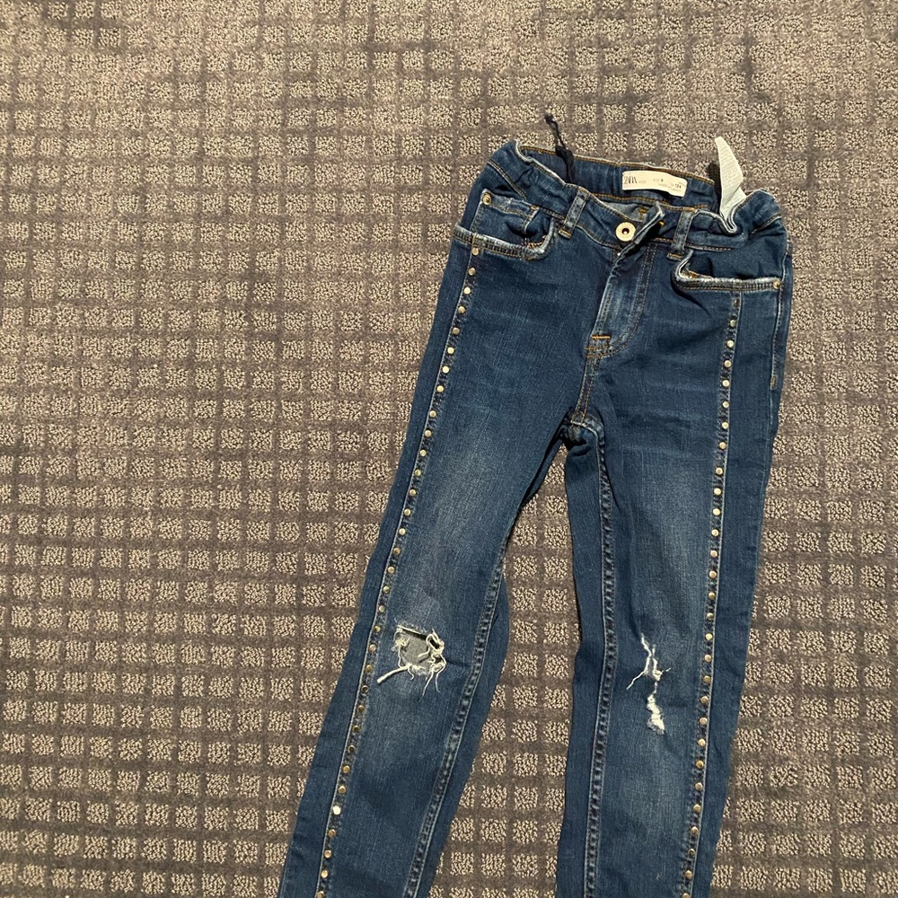 Girls Zara skinny jeans